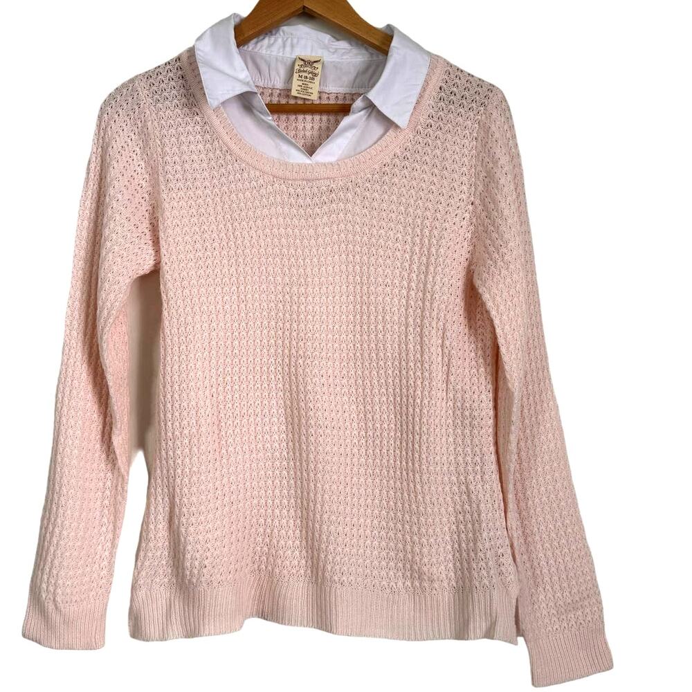 50% Off One Day - Gotta Move Faded Glory Mock Oxford Size 8-10